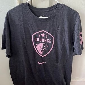 NIKE NWSL NC courage tshirt